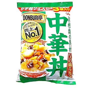 どんぶり亭　50箱　まとめ売り　牛丼　親子丼　中華丼　カレー南蛮丼 楽天市場】グリコ DONBURI亭（どんぶり亭）中華丼／牛丼